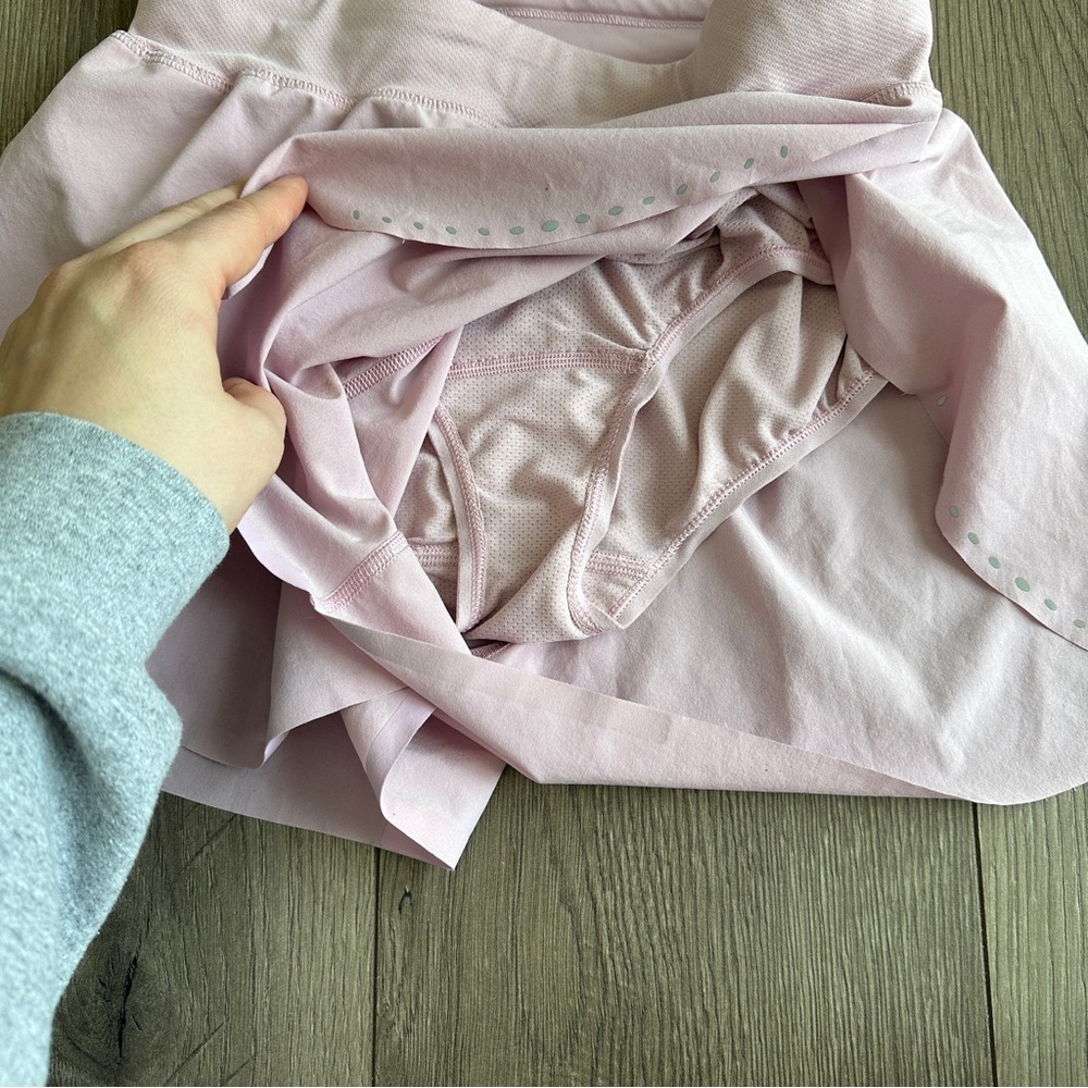 LULULEMON SHORTS Blush Pink Find your Pace 3 Inch - Picture 7 of 11